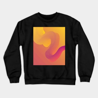 Colorful Abstract Line Crewneck Sweatshirt